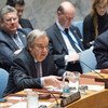El Secretario General de la ONU, António Guterres, en el Consejo de Seguridad. Foto: ONU/Eskinder Debebe