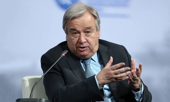 António Guterres reitera o compromisso das Nações Unidas de garantir a liberdade de expressão dos jornalistas.