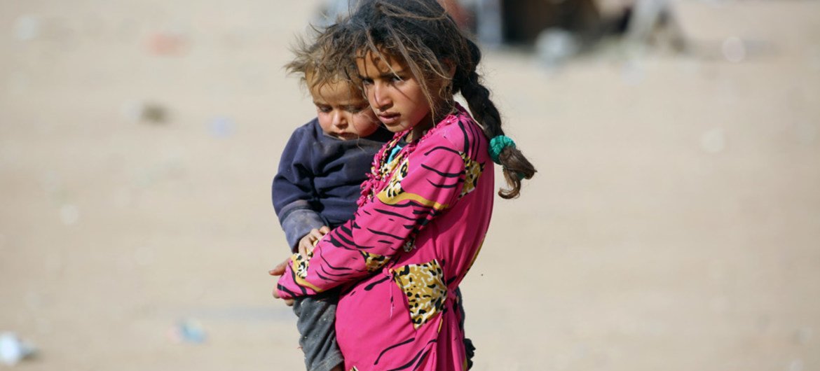 Iraq Lives Of 100 000 Children on The Line As Fighting Continues In 