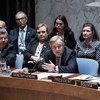联合国秘书长古特雷斯6月6日在安理会针对预防性外交和跨国界水域的会议上发言。