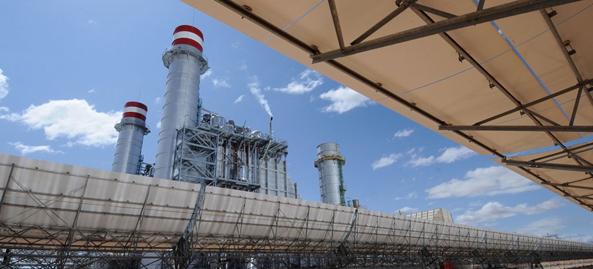 Ain Beni Mathar Integrated Combined Cycle Thermo-Solar Power Plant.