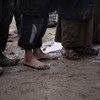 Familia ambazo zimekimbia mapigano kati ya ISF na ISIL magharibi mwa Mosul, Iraq