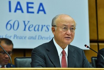 Le Directeur général de l'AIEA, Yukiya Amano. Photo AIEA/Dean Calma
