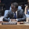 联合国中非共和国多层面综合稳定团团长奥南加-安扬加。