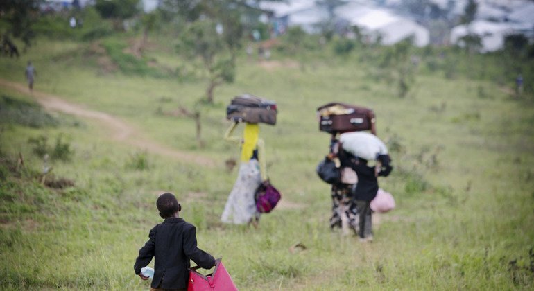 Miles de refugiados de Burundi han llegado al campamento de Mahama, en Rwanda. 