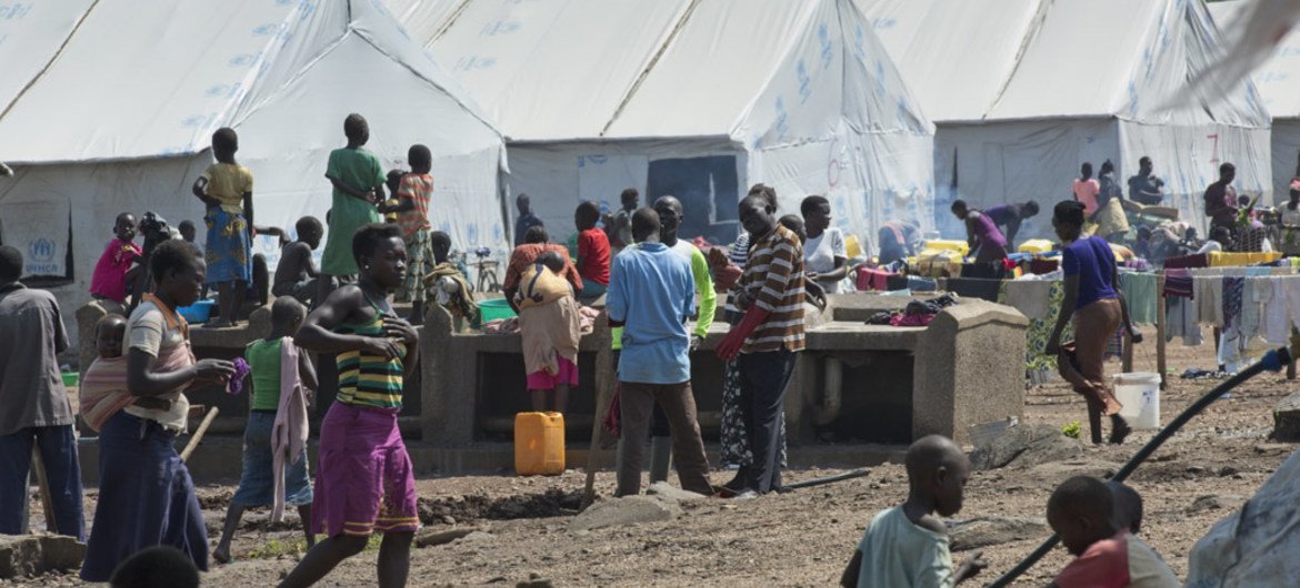 Лагерь для беженцев в Уганде. Фото ООН/М.Гартен