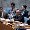 Jeffrey Feltman, Under-Secretary-General for Political Affairs, briefs the Security Council on the Joint Comprehensive Plan of Action.