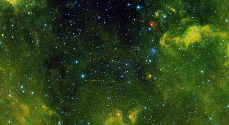 Imágenes de asteroides entre las estrellas. Foto: NASA /JPL-Caltech/UCLA