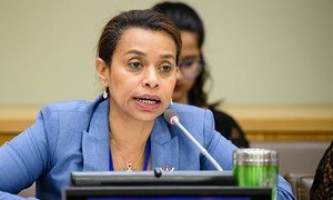 Elayne Whyte Gómez, Permanent Representative of Costa Rica to the UN Office at Geneva (UNOG) and President of the United Nations Conference to Negotiate a Legally Binding Instrument to Prohibit Nuclear Weapons.