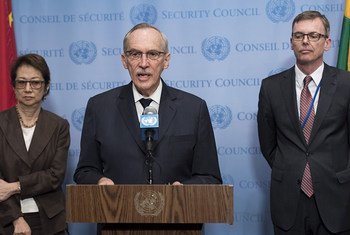 Edmond Mulet, chef du Mécanisme d'enquête conjoint de l'ONU et de l'OIAC sur l'utilisation d'armes chimiques en Syrie (archives).