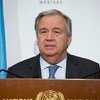 Secretary-General Antonio Guterres during press conference after the Cyprus talks.