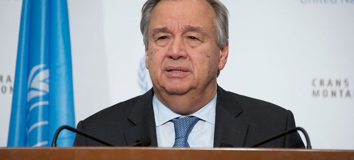El Secretario General de la ONU, António Guterres. Foto de archivo: ONU/Jean Marc Ferré