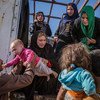 Refugiados de Mosul llegan a un campo de ACNUR. Foto ACNUR / Ivor Prickett