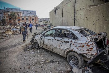 Al Salam Hospital in southeast Mosul in January 2017.