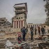 Здание Мосульского университета, разрушенное боевиками ИГИЛ