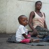 逃离开赛地区冲突的刚果民主共和国难民在安哥拉避难。
