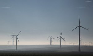 Des éoliennes en Roumanie. Photo Jutta Benzenberg/Banque mondiale