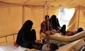 War-torn Yemen is facing the world's worst cholera outbreak, the UN recently said.
