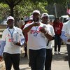世界艾滋病日，尼日利亚人民走上街头，提高艾滋病的意识。图片：联合国艾滋病规划署。