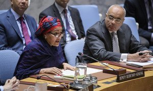 UN Deputy Secretary-General Amina Mohammed addresses Security Council meeting on ‘peace and security in Africa.’