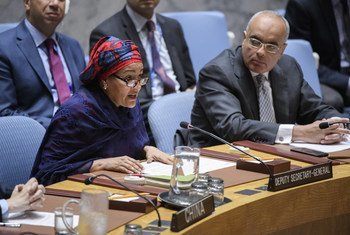 UN Deputy Secretary-General Amina Mohammed addresses Security Council meeting on ‘peace and security in Africa.’