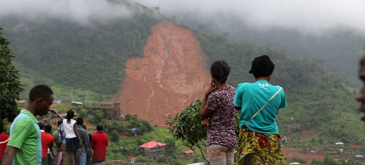 Hundreds are reported dead with many more missing after mudslides and floods tore through several communities in Freetown, Sierra Leone.