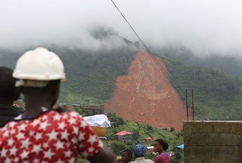 塞拉利昂暴发洪水和泥石流，造成数百人死亡、数百人失踪。
