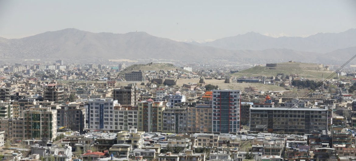 阿富汗首都喀布尔。联阿援助团图片/Fardin Waezi