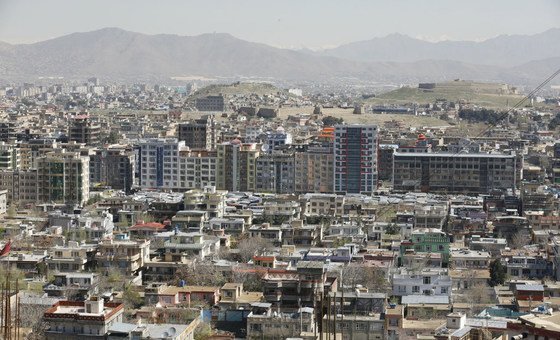 Cidade de Cabul, capital do Afeganistão 