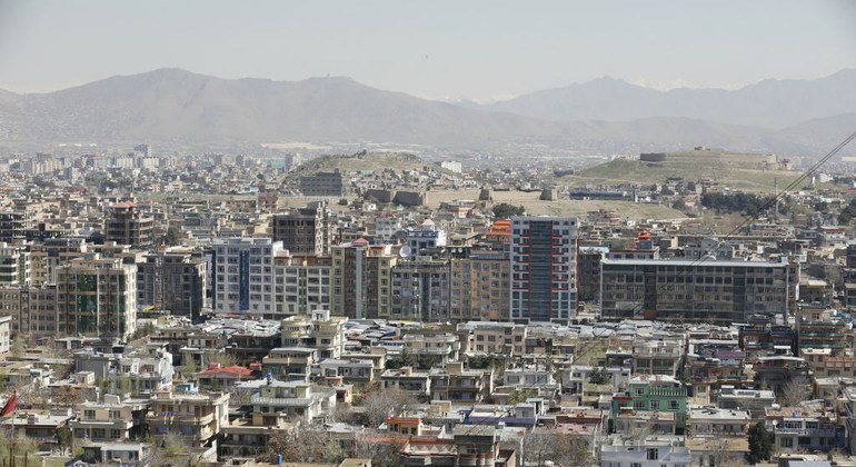 Vista de Kabul, la capital de Afganistán. Foto de archivo: UNAMA/Fardin Waezi