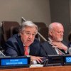 秘书长古特雷斯向联大有关保护责任非正式对话会议发表讲话。联合国图片/Kim Haughton