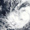 伊尔玛飓风的卫星图像。图片来源：NOAA