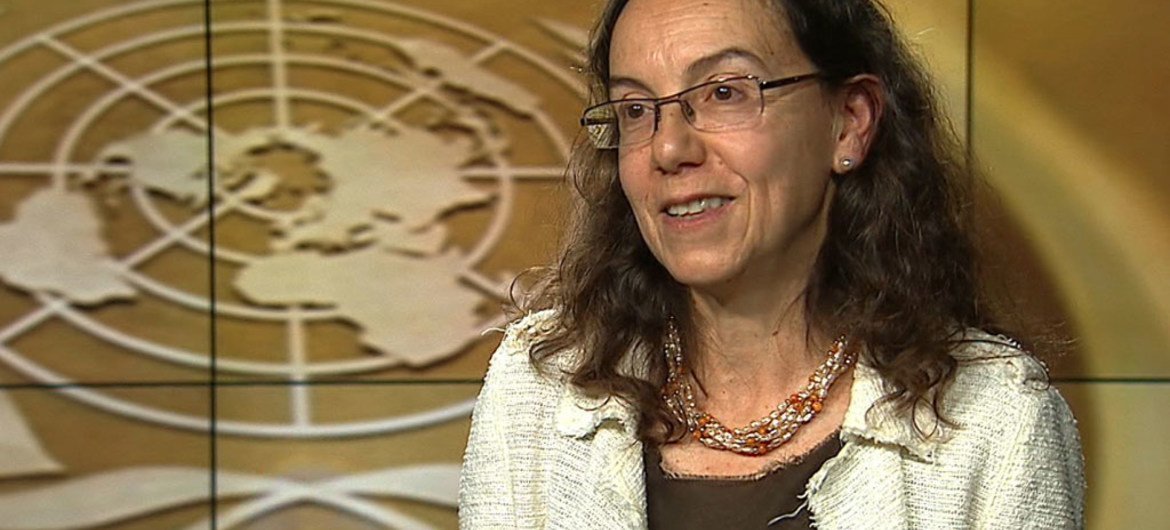 Conselheira-sênior para Política das Nações Unidas, Ana María Menéndez.