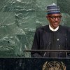 President Muhammad Buhari of Nigeria addresses the General Assembly’s annual general debate.