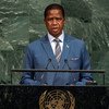 President Edgar Chagwa Lungu of the Republic of Zambia addresses the General Assembly’s annual general debate.