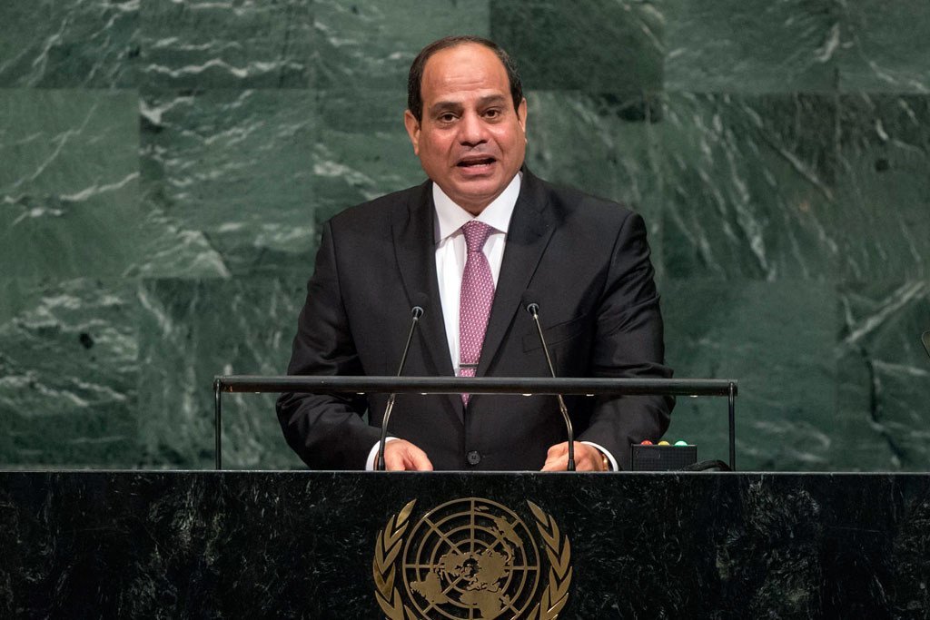 President Abdel Fattah Al Sisi of the Arab Republic of Egypt addresses the General Assembly’s annual general debate.