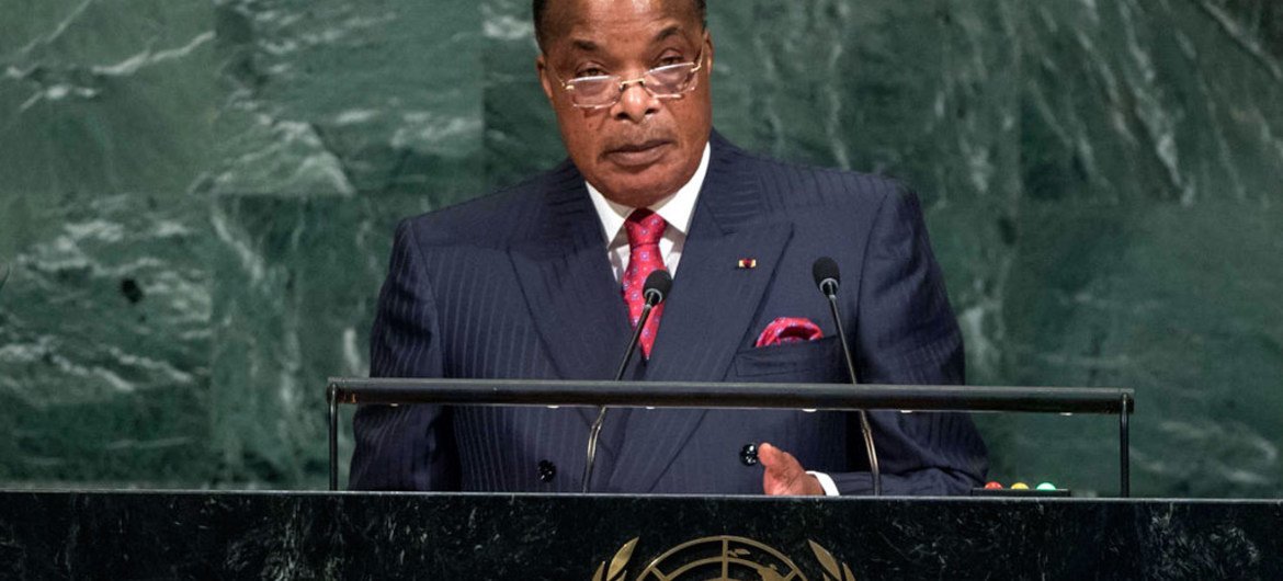 President Denis Sassou Nguesso of the Republic of the Congo addresses the general debate of the General Assembly’s seventy-second session.