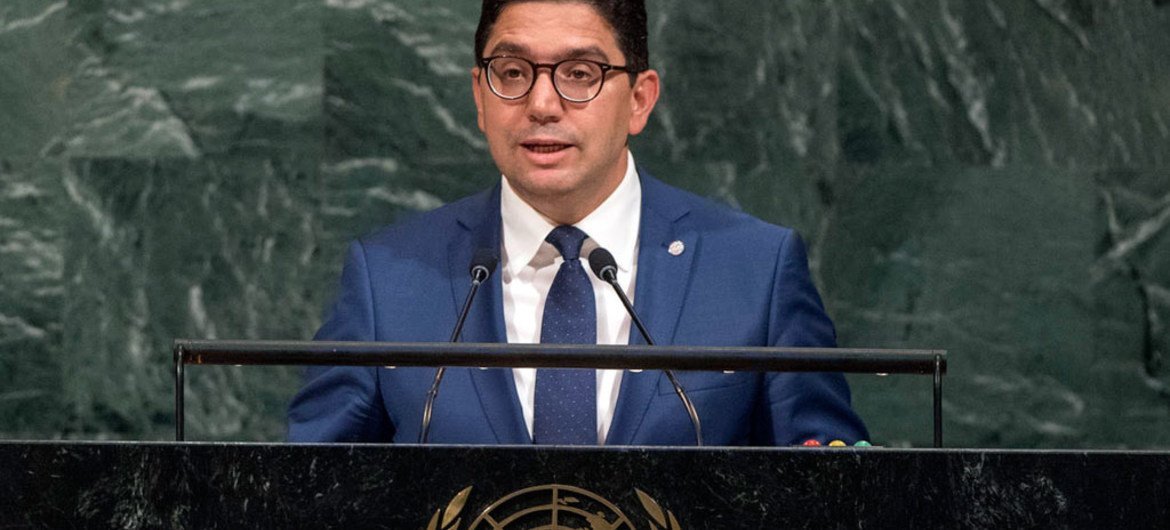 Nasser Bourita, Minister for Foreign Affairs and International Cooperation of the Kingdom of Morocco, addresses the general debate of the General Assembly’s seventy-second session.