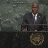 Jovenel Moïse, presidente de Haití, en la Asamblea Generla de la ONU. Foto: ONU/Cia Pak