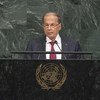 Michel Aoun, President of Lebanon, addresses the general debate of the 72nd Session of the General Assembly.