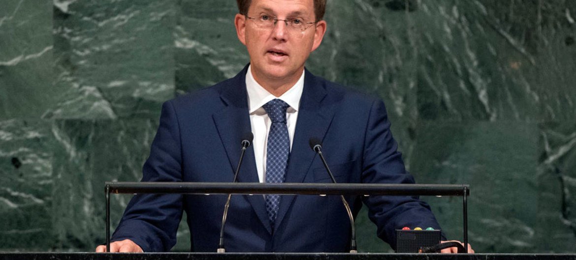 Prime Minister Miro Cerar of the Republic of Slovenia addresses the general debate of the General Assembly’s seventy-second session.