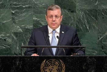 Prime Minister Giorgi Kvirikashvili of Georgia addresses the general debate of the General Assembly’s seventy-second session.