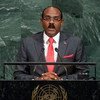 Prime Minister Gaston Alphonso Browne of Antigua and Barbuda addresses the general debate of the General Assembly’s seventy-second session.