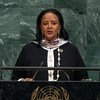 Amina Chawahir Mohamed, Cabinet Secretary for Foreign Affairs and International Trade of the Republic of Kenya, addresses the general debate of the General Assembly’s seventy-second session.
