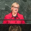 Margot Wallström, Minister for Foreign Affairs of Sweden, addresses the general debate of the General Assembly’s seventy-second session.