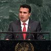 Prime Minister Zoran Zaev of the former Yugoslav Republic of Macedonia addresses the general debate of the seventy-second session of the General Assembly.