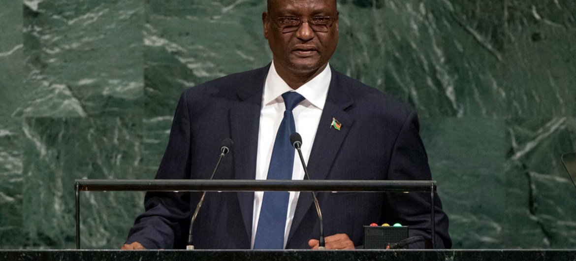 Taban Deng Gai, First Vice President of the Republic of South Sudan, addresses the general debate of the General Assembly’s seventy-second session.