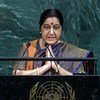 Sushma Swaraj, Minister for External Affairs of India, addresses the general debate of the General Assembly’s seventy-second session.