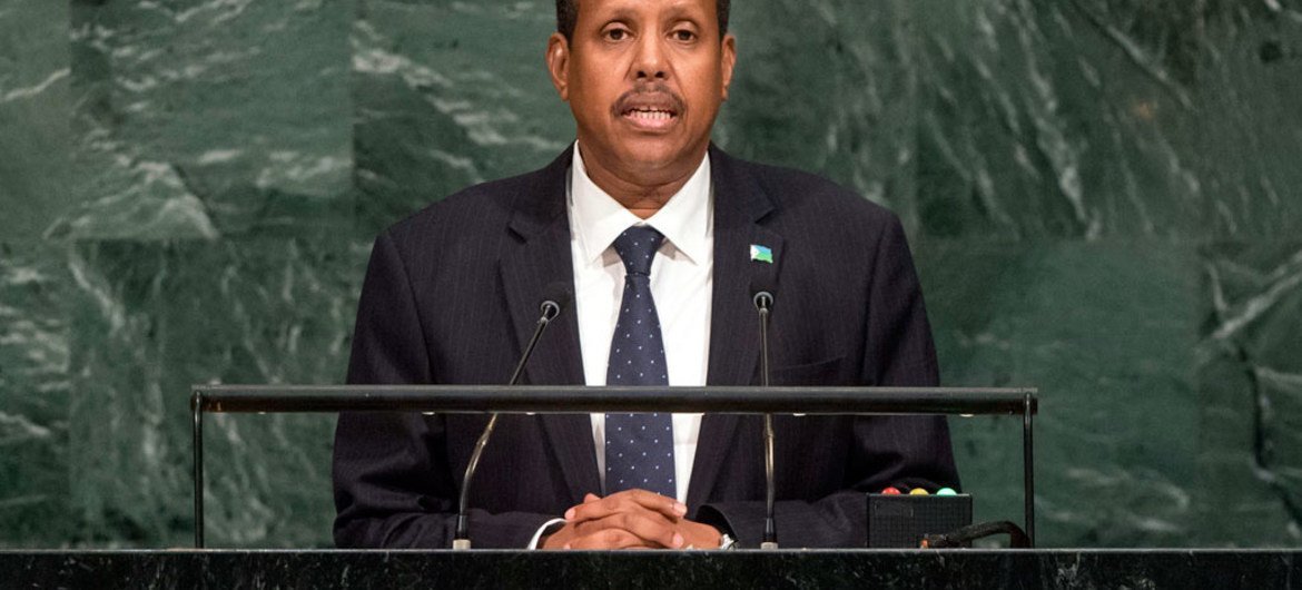 Mahmoud Ali Youssouf, Minister for Foreign Affairs and International Cooperation of the Republic of Djibouti, addresses the general debate of the General Assembly’s seventy-second session.