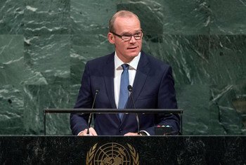 Simon Coveney, Minister for Foreign Affairs and Foreign Trade of Ireland, addresses the general debate of the General Assembly’s seventy-second session.